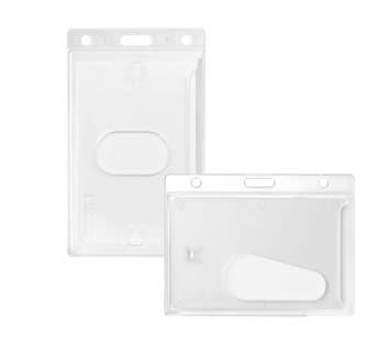 Plastic card holder