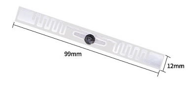 G9304 UHF RFID sticker for vehicle windshield